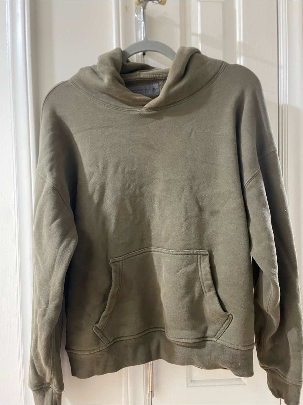 Abercrombie & Fitch Olive Green Hoodie